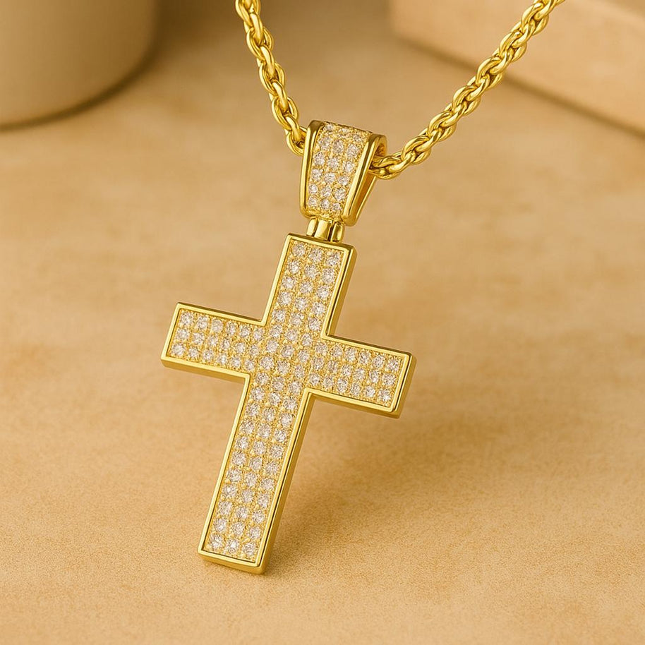 925 Silver Moissanite Necklace,Gold Plated Anniversary Party Gifts