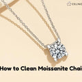 how to clean moissanite chain