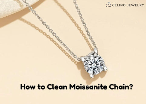 how to clean moissanite chain