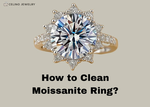 how to clean moissanite ring