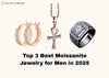 best moissanite jewelry for men