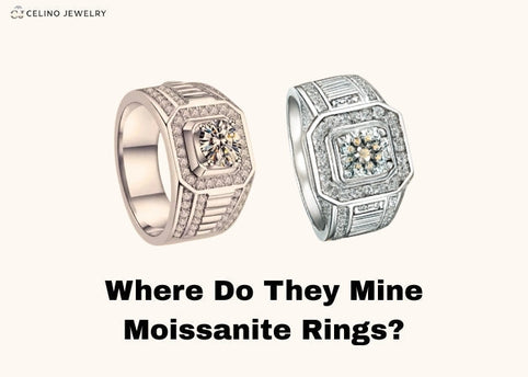 where do they mine moissanite rings​