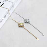 925 Sterling Silver Moissanite Bracelet Luxury Style