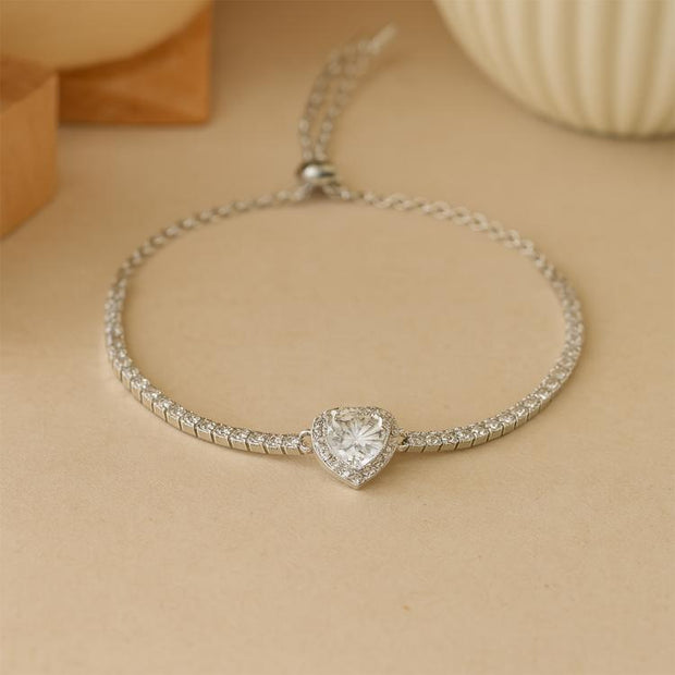 Moissanite Diamond Bracelet Women's Jewelry  For  Women