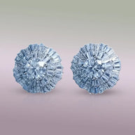 1 Carat Moissanite Earrings