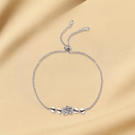 Moissanite S925 Sterling Silver Bracelets for Women