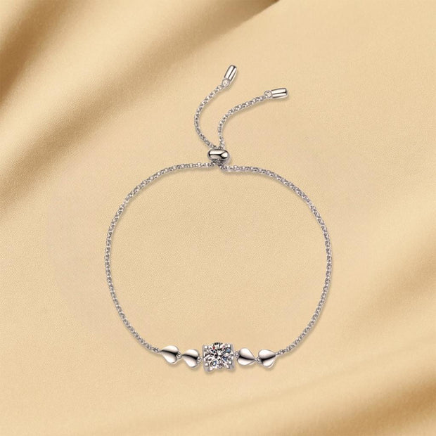 Moissanite S925 Sterling Silver Bracelets for Women