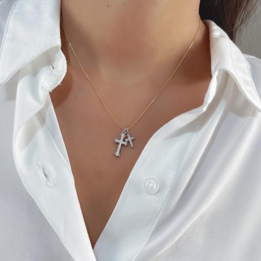 S925 Sterling Silver Cross Pendant Necklace for Men Women