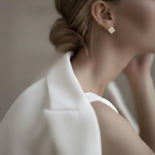 925 Sterling Silver Engagement Moissanite Stud Earrings for Women