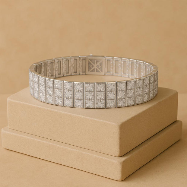 925 Silver Moissanite Tennis Bracelet Plated Women Diamond Bracelets