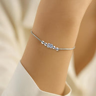 Moissanite S925 Sterling Silver Bracelets for Women