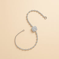 S925 Sterling Silver Moissanite Ladies Bracelet