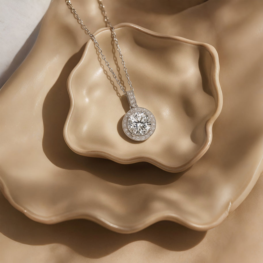 Moissanite Necklace for Women