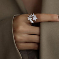 S925 Sterling Sliver Moissanite Ring for Women