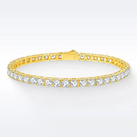 Men’s 3mm Moissanite Tennis Bracelet