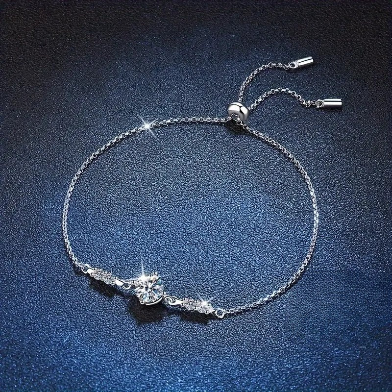 S925 Sterling Silver Tennis Bracelet