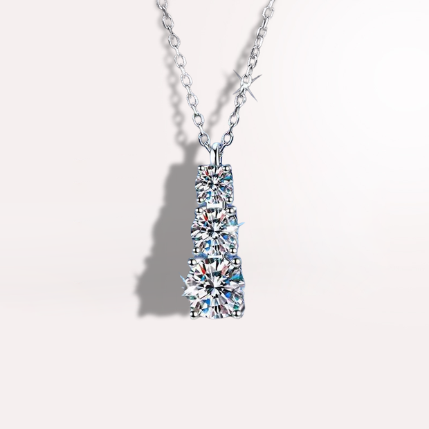 S925 Sterling Silver Moissanite Necklace