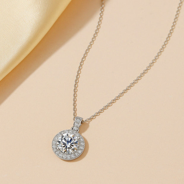 Moissanite Necklace for Women