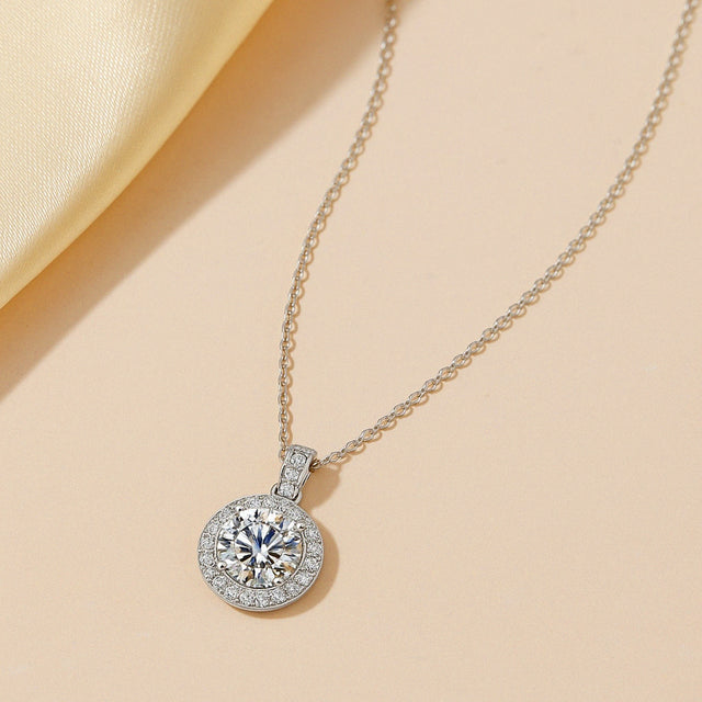 Moissanite Necklace for Women