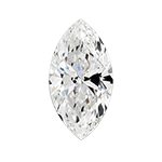 Oval cut moissanite stone