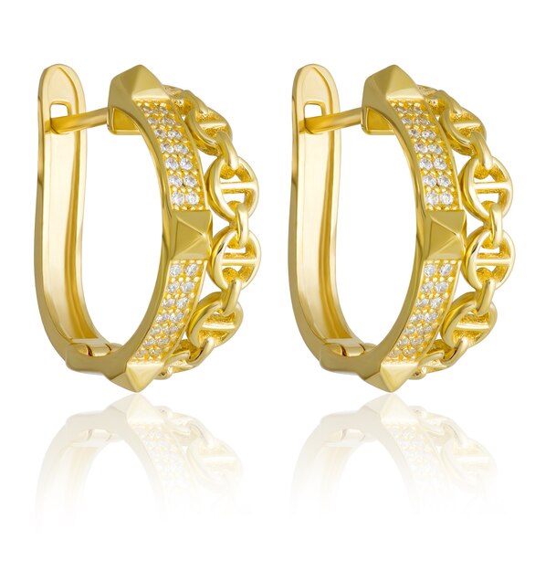 18k Gold Earrings