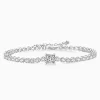 Silver Tennis Bracelet​