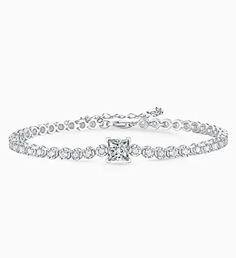 Silver Tennis Bracelet​