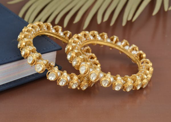 pair of beautiful Gold Bangle