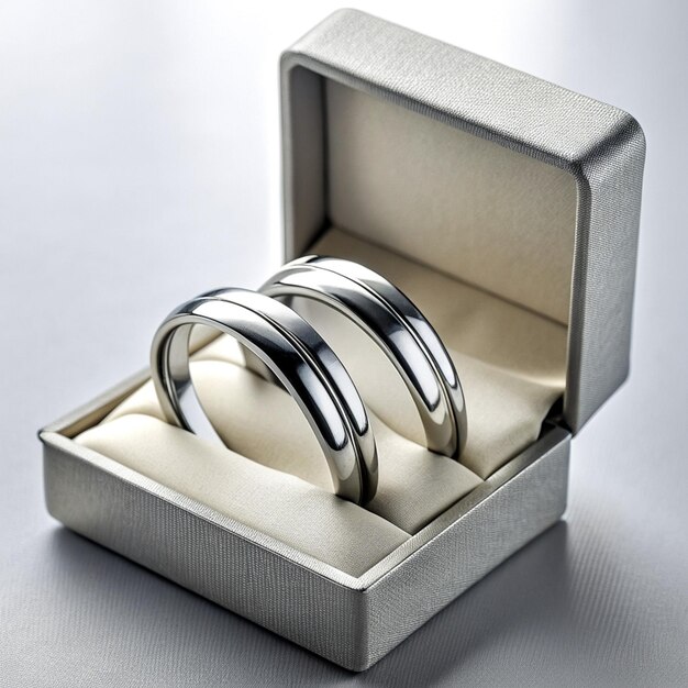 silver wedding rings