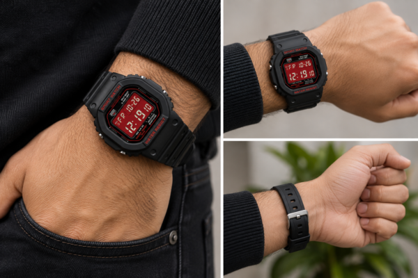 Men’s Digital Sports Watch – Water-Resistant Casual Wristwatch